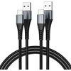Intenso Charging/Data cable A60C 2M DOUBLE PACK Juodas / Podwójne opakowanie / 2 metry / Juodas kabelis USB USB A USB C Juodas (7904120)