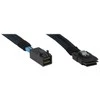 Inter-Tech BFP 8087 - BFP 8643, 0,75m, Juoda (88885005)