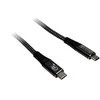 Kabelis USB Club 3D Inter-Tech Kabelis AC USB-C 3.2 Gen 2x2, 240W - 3m