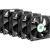 Ventiliatorius Inter-Tech IPC 80mm 4-pakuotė (88887290)