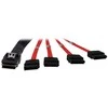 Inter-Tech FF 8087 – SATA x4, 1m, raudona (88885301)