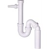INTRA JUVEL Juvel universalus sifonas – dalinai surinktas. 1½"–40 mm sifonas ir 50 mm latakas.
