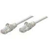 Intracom Intellinet tinklo pataisymo kabelis, Cat5e, 5 m, pilkas, CCA, U/UTP, PVC, RJ45, auksuoti kontaktai, nesugriebiamas, su apsauga, garantija visam gyvenimui, polietileno maišelis