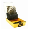 Grąžtas Ironside Spiralinių grąžtų rinkinys HSS-E Co5 1-10,0 mm 19 dalių