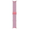 Google Pixel Watch 3 (41mm). Woven Band. Peony