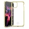 ITSKINS HYBRID CLEAR dėklas, skirtas iPhone 11 Pro / XS / X®. Šviesiai geltonas ir skaidrus.