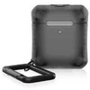 ITSKINS SPECTRUM FROST dėklas, skirtas „AirPods®“ (1-os ir 2-os kartos). Juodas.