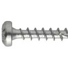 ITW NKT universalus varžtas 5,0x60 mm - TX20, plokščia galvute, suktas + Duramax 1000, pilnas sriegis - 100 vnt.