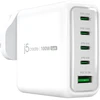 Įkroviklis j5create 100W GaN Įkroviklis USB-C su 5 portami (JUP53100EF-N)
