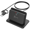 „j5create JUR261 USB™“ išmaniųjų kortelių / CAC skaitytuvo stovas, USB A tipo / USB C tipo, juodas, 95 g