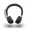 Jabra Evolve2 65 ausinės, stereo, belaidė, Bluetooth, juoda su Link 380 USB-A, optimizuota vieningam ryšiui