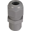 JACOB Srieginė jungtis „Perfect NPT ½“ kabeliui Ø10–14 mm IP68, UL poliamidas, šviesiai pilka RAL 7035