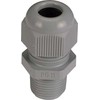 JACOB Srieginė jungtis „Perfect NPT ¾“ kabeliui Ø9-16 mm IP68, UL poliamidas, šviesiai pilka RAL 7035