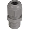 JACOB Srieginė jungtis „Perfect NPT ½“ kabeliui Ø10–14 mm IP68, UL poliamidas, šviesiai pilka RAL 7035