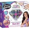 Jazwares Shimmer 'n Sparkle – metalinio vaivorykštės nagų meno rinkinys (65540)