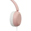 JVC Galingas garsas Laidinės, ant ausies, rožinės spalvos, Laidinės, 10–26000 Hz, Skambučiai / Muzika, 140 g, Ausinės su mikrofonu, rožinės spalvos