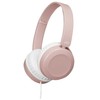 JVC Galingas garsas Laidinės, ant ausies, rožinės spalvos, Laidinės, 10–26000 Hz, Skambučiai / Muzika, 140 g, Ausinės su mikrofonu, rožinės spalvos