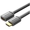 Vention HDMI-A kištukas su HDMI-A moterimi 4K HD PVC kabelis 5 m ventiliacijos AHCBJ (juodas)
