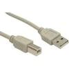 Kabelis USB Gembird USB-B - 3 m Kremas (CCUSB2AMBM10)