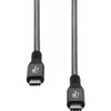 Kabelis USB ProXtend USB-C - USB-C 0.5 m Pilka (USB4 Cable Gen. 3x2 40Gbps)