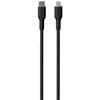 PURO PUCAPLTUSBCICONBLK, 1,5 m, USB C, Lightning, Kištukas, Kištukas, Juodas