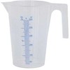 Kabi matavimo puodelis 0,5 l, atvira rankena, minkštas plastikas, 1 vnt.