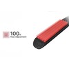Valera SWISS'X FRISE' Texturizing iron Warm Juodas, Raudona 3 m