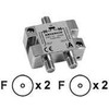 KATHREIN EBC 10 - F - 2xF - Sidabrinis
