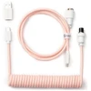 Keychron Susuktas Aviator laidas 8K, rožinis, 176 m, 1 vnt., susuktas, pintas, USB Type-C, Aviator