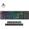 Klaviatūra Keychron K10v2 RGB aliuminio karšto keitimo QMK Keychron itin rudas