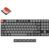 Klaviatūra Keychron K13 MAX belaidis trijų režimų karštojo keitimo QMK/VIA Gateron žemo profilio raudonas