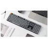 Keychron K5 MAX belaidis trijų režimų karštojo keitimo QMK/VIA Gateron žemo profilio rudas
