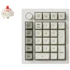 Klaviatūra Keychron Q0 MAX wireless numeric keypad Gateron Jupiter Raudona, baltas/pilka