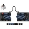 Keychron Q11 75 % padalintas išdėstymas, pilnai surinktas rankenėlės formos jungiklis „Gateron G Pro“, rudas, ISO Nordic