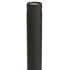 Kierulff MB juodas dūmų vamzdis 100 m, 500 mm ilgio - ilgis 500 mm x 1 mm su keramine tarpine