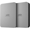 Kietasis diskas LACIE MOBILE DRIVE 4TB USB 3.1 - USB TYPE C, kosminė pilka, saugi
