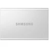 Kietasis nešiojamasis SSD diskas Samsung T7 Resurrected 2TB“, 1050 MB/s skaitymo ir 1000 MB/s įrašymo sparta.