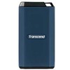 Kietasis diskas Transcend ESD410C, 2 TB, USB C tipo, 2000 MB/s, 20 Gbit/s, Slaptažodžio apsauga, Mėlyna