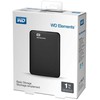 Kietasis diskas Western Digital Elements Portable, 1 TB, 2,5 colio, 3.2 Gen 1 (3.1 Gen 1), juodas