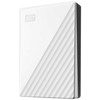 Kietasis diskas Dysk zewnętrzny HDD Western Digital My Passport 5TB Baltas (WDBPKJ0050BWT-WESN)