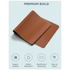 SATECHI Vegan-Leather Premium stalo kilimėlis (rudas)