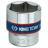 King Tony 3335M, Lizdo antgalis, 3/8", metrinis, 1 galvutė(-s), 8 mm, chromo-vanadžio plienas