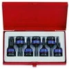 KING TONY smūginės galvutės su TORX 1/2" 7 vnt. T25 - T60, kasetė