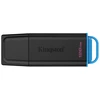 Kingston Technology 128 GB nešiojamas USB 3.2 Gen 1 duomenų kaupiklis DataTraveler Exodia juodas/mėlynas