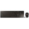 Klaviatūra CHERRY DW 9100 SLIM rinkinys su pele, Bluetooth + radijas, FR išdėstymas, juoda / bronzinė