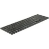 Klaviatūra DeLOCK 12454, Touchpad, Any brand, Juodas, Aliuminio, su laidu, Micro-USB