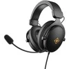 DH320 laidinės žaidimų ausinės DELTACO GAMING, iš odos, 3.5mm jungtis, garsumo ir nutildymo mikrofono valdikliai / GAM-190 / 4222403