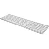 Pakraunama Bluetooth aluminė klaviatūra DELTACO, Nordic išdėstymas / TB-402