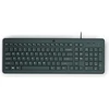 Klaviatūra HP 150 WD KBD FR, Full-size (100%), su laidu, USB, Juodas