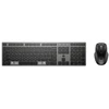 Klaviatūra HP 720 MULTI RCHRGBL WLS KB MS, Full-size (100%), Wireless, USB + Bluetooth, Mechaninė, Juodas, su pele